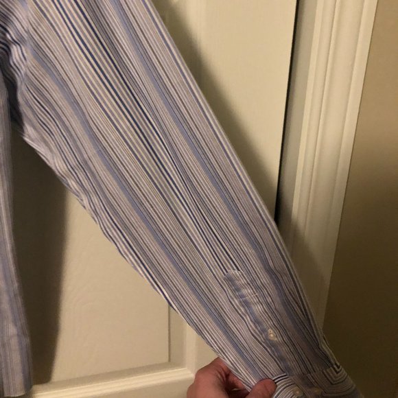 Denver Hayes Mens Small Slim Fit Button Down Shirt - New with Tags - Picture 9 of 9